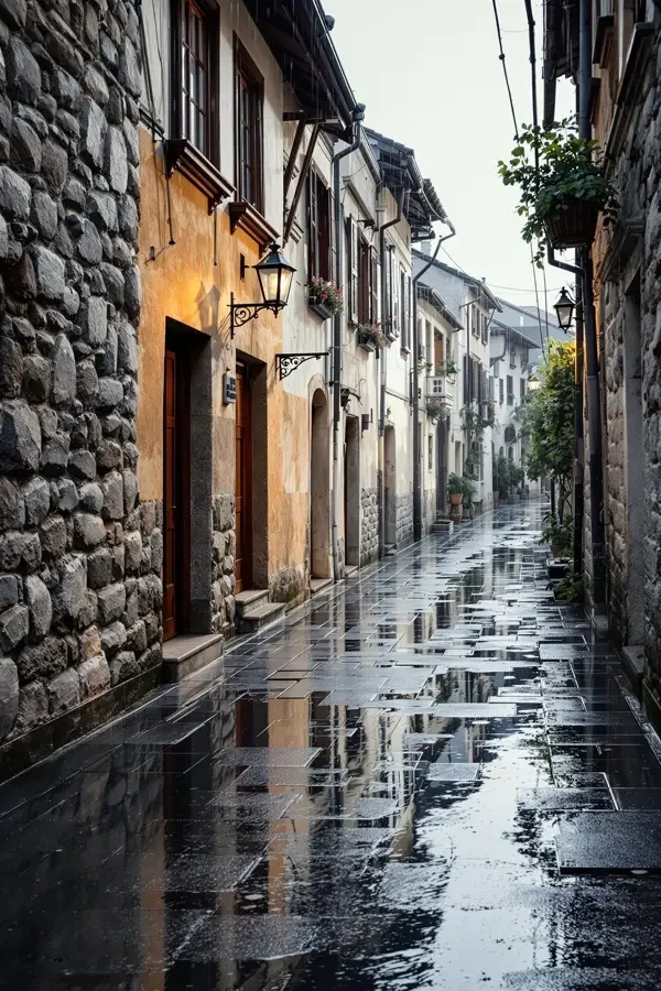 雨后的老街 - 永恒影院